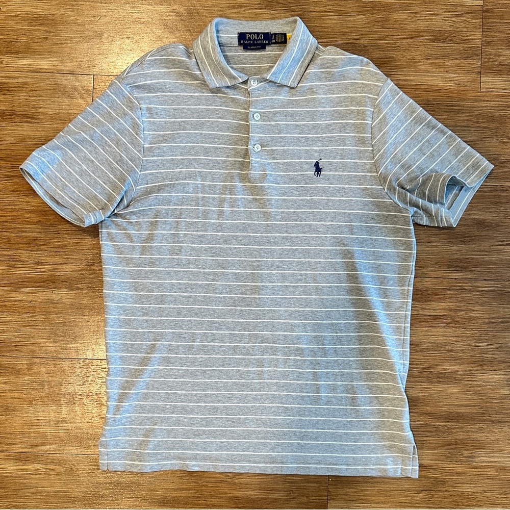 Polo Ralph Lauren Striped Soft Cotton Polo | Size Sm | Like New!
